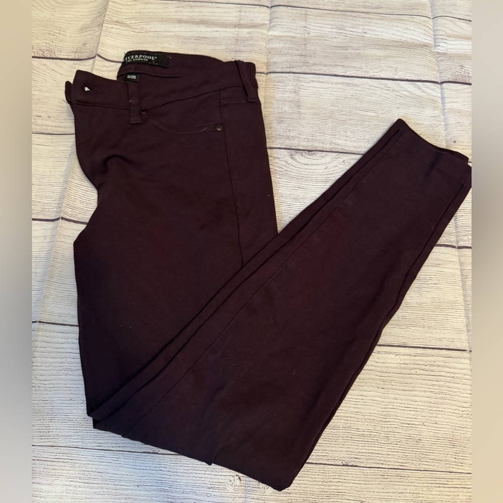 Women's Liverpool Los Angeles Dark Purple Skinny Jeans